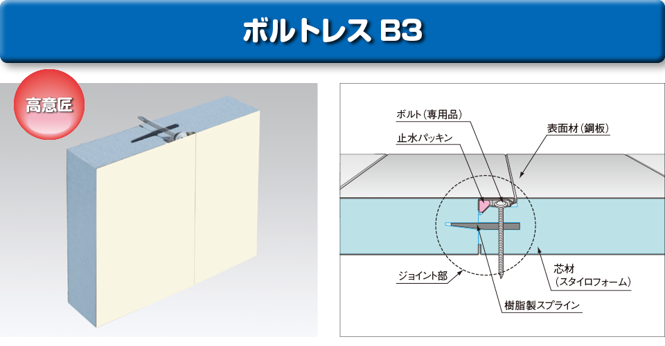 ボルトレスB3